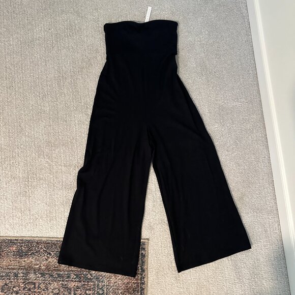 ✨ Susana Monaco Aimee Black Strapless Jumpsuit – NWT – Size M ✨ - Picture 6 of 6
